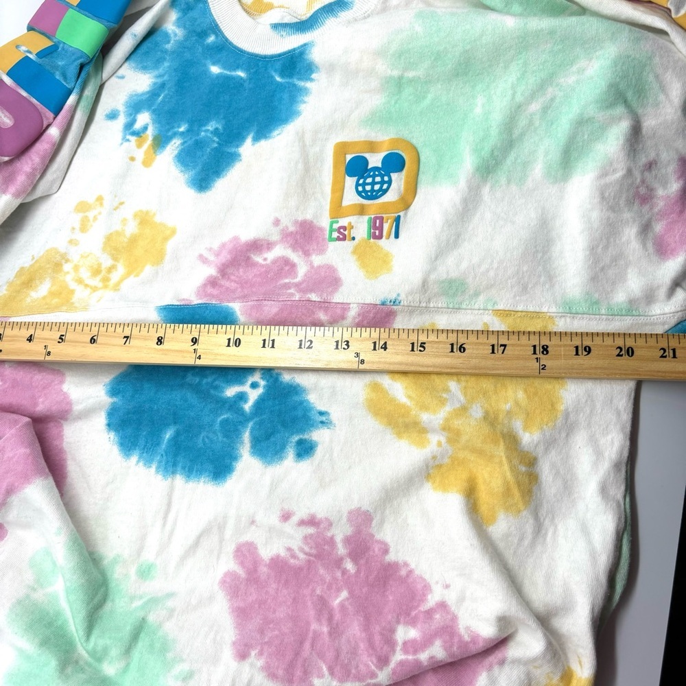 Disney Parks Walt Disney World Spirit Jersey tie-dye pastel 
SZ S. NWOT - Picture 9 of 16